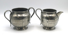 Baronial Pewter Milk Jug and