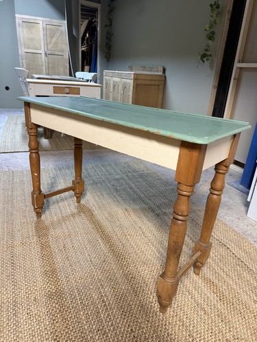 Pine console table - pine,