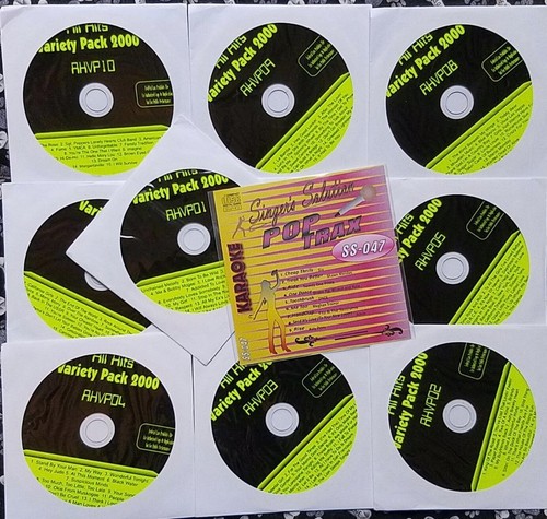 Cdg karaoke discs - 11,
