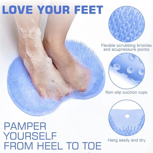 Foot scrubber for - foot, shower,
