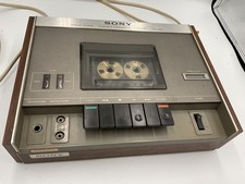 SONY TC 122 Vintage Stereo Cassette Corder Good Working Order
