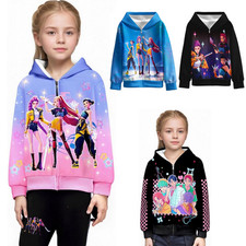 Kids Boys Girls Hoodie Coat