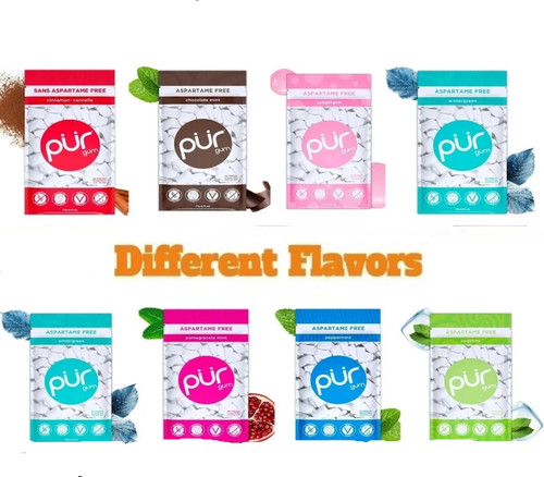 Pur 100 xylitol chewing gum - pur,