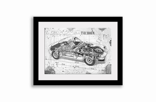 Line tech drawing tvr 3000m - line,