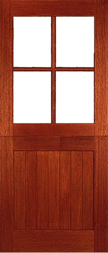 Hardwood stable light - stable, 4-light