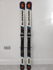 BLIZZARD slalom ski, 153cm  with Marker 10TP bindings. Cool white and blue 