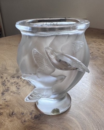 Signed lalique rosine oval - rosine,