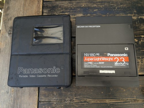 Panasonic 180b portable vhs - nv-180b,