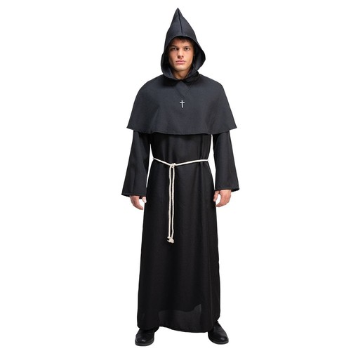 Mens medieval monk - mens, costume