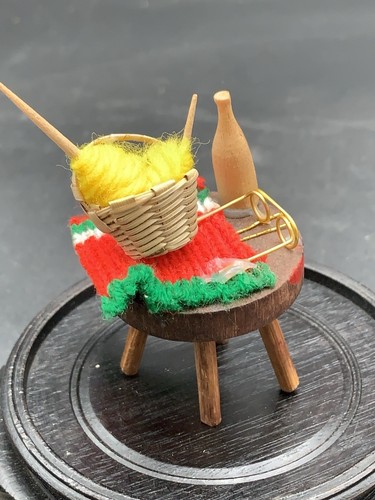 One miniature dollhouse wood - miniature,