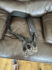 56ins Black Shires Humane Girth