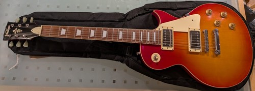 Vintage guitar v100 cherry - vintage,