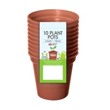10Pcs 7.5cm Garden Pots