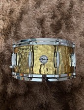 Gretsch Full Range 14” x 6.5” Hand Hammered Brass Snare Drum