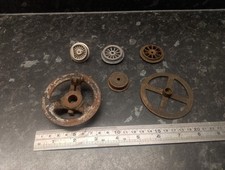MODEL STEAM LOCOMOTIVE WHEELS