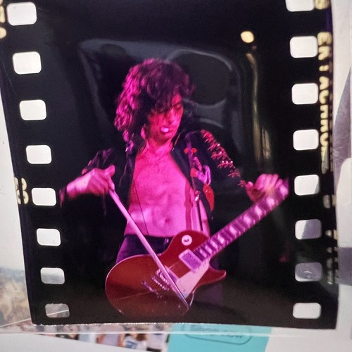 Jimmy page playing guitar - guitar, with