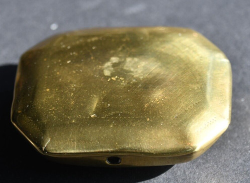 Vintage snuff box octagonal - snuff-box, in