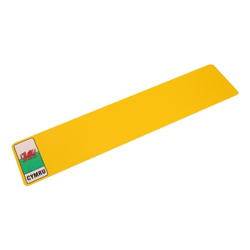 Rear welsh standard mot - uk,