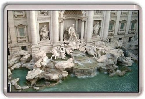 Trevi fountain rome fridge - trevi,