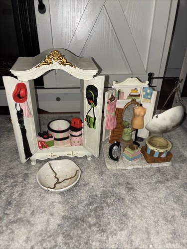 Lot broken yankee candle - 2,