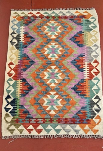 Handmade kilim wool rug - handmade,