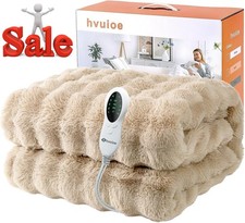 Heated electric throw plush - electric,