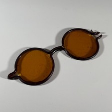 Vintage amber colored - vintage, clip-on