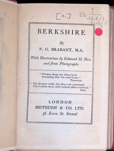 Berkshire the little guides - berkshire,