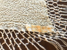 Vintage cream Crepe De Santi