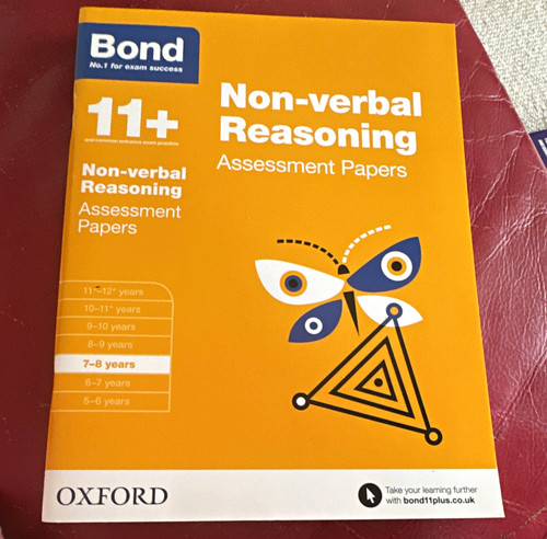 Bond non verbal reasoning - bond, non-verbal