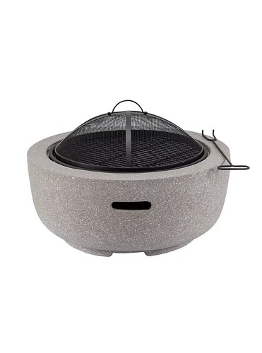 George home stone effect fire - george,
