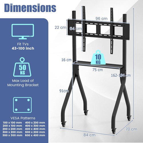 Stand rolling cart - tv,