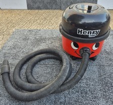 Various Henry, Numatic and Charles Vacuum Cleaners Red and Blue