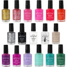 Nail Fashion Stamping Nail Art Polish MoYou Many Colours Available 12ML