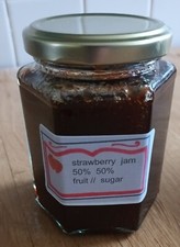 STRAWBERRY  JAM  12 OZ  JAR 