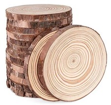 ilauke Natural Wood Slices 16