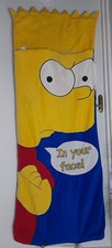 The Simpsons Bart Simpson Snuggle Sac Sleeping Bag Blanket Under Duvet Quilt Boy