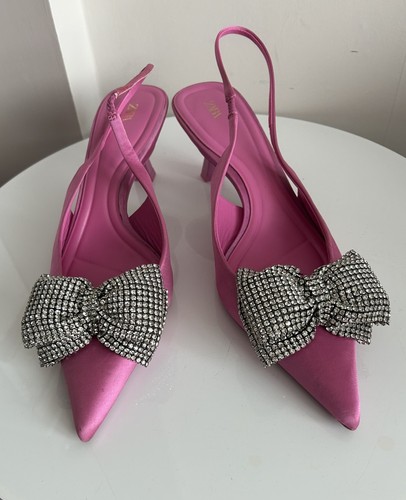 Ladies zara pink embellished - ladies,
