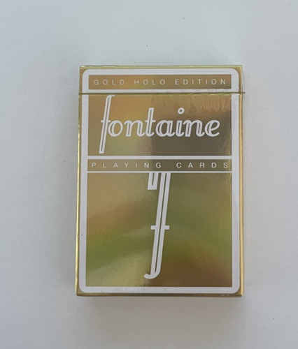 Fontaine gold holo - holo, playing