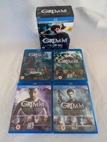 Grimm blu ray seasons 4 - grimm, blu-ray