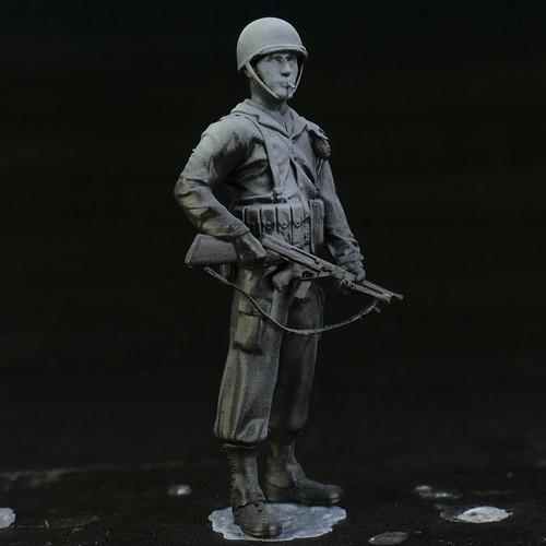 Wwii soldier with - us,
