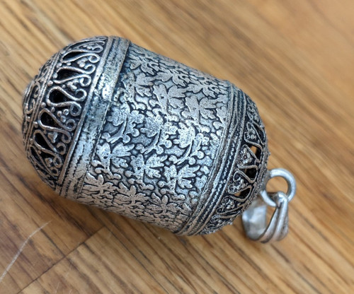 Tibetan buddist bell oval - tibetan, "