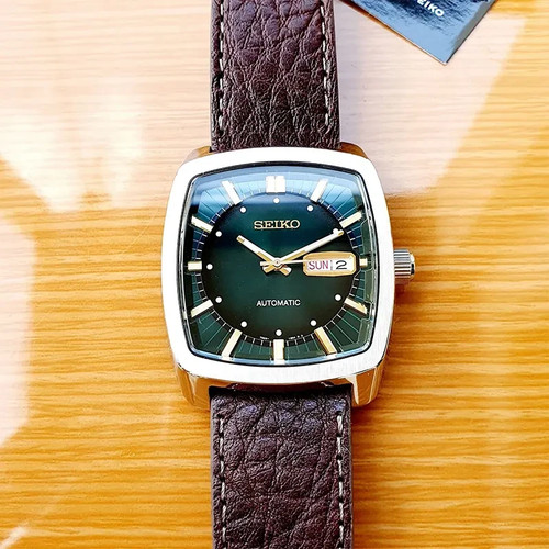 Seiko recraft green men - green, men's