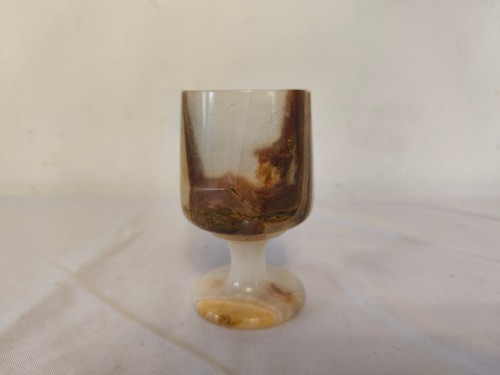 Small stone goblet - stone,