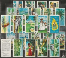 CEYLON (TEA) CENTRE-FULL SET- ISLAND OF CEYLON 1955 (24 CARDS) EXCELLENT+++