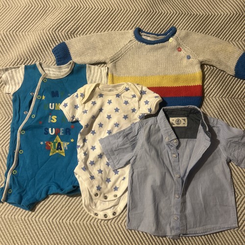 Baby boy clothes month - boy,