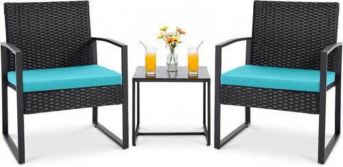 Patio set outdoor wicker - patio,