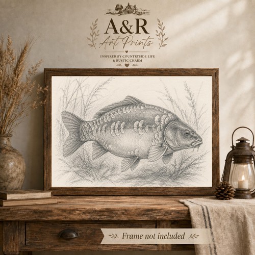 Mirror carp pencil - carp,