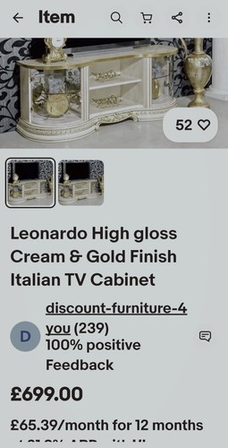 Leonardo high gloss cream - gloss,