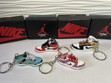 Nike trainer Sneaker keyring 3D Jordan Mini with Box - mystery colour